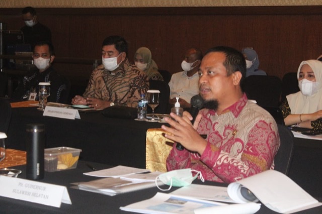 Kementerian ATR/BPN-Pemprov Sulsel Bahas Rencana Penataan Ruang Darat, Laut dan Udara